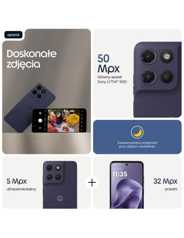 Motorola Moto G17 4/128Gb Pantone Evening Blue