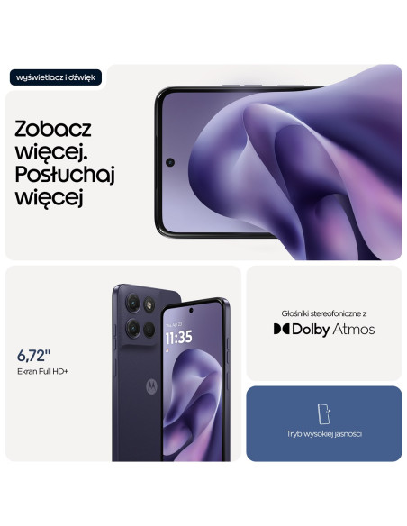 Motorola Moto G17 4/128Gb Pantone Evening Blue