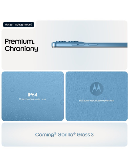 Motorola Moto G17 4/128Gb Pantone Alaskan Blue