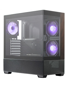 Cooler Master Elite 690 Wood Midi Tower Czarny