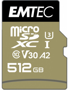Emtec Ecmsdm512Gxc10Sp Pamięć Flash 512 Gb Microsdxc Uhs-I Klasa 10