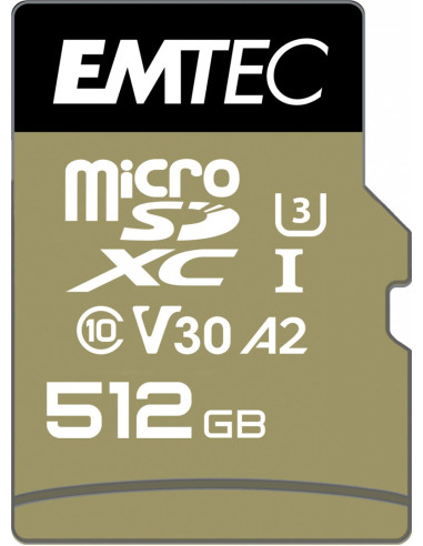 Emtec Ecmsdm512Gxc10Sp Pamięć Flash 512 Gb Microsdxc Uhs-I Klasa 10