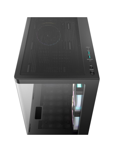 Deepcool Cg380U 3F Tower Czarny