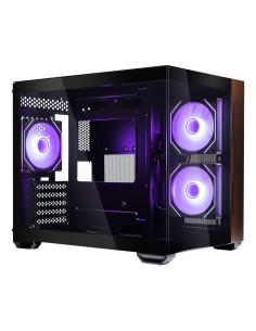 Cooler Master Elite 481 Wood Mini Tower Czarny