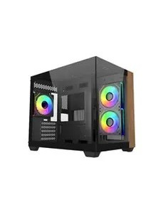 Cooler Master Elite 481 Wood Mini Tower Czarny 2