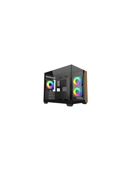 Cooler Master Elite 481 Wood Mini Tower Czarny