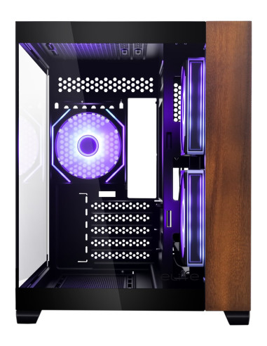Cooler Master Elite 481 Wood Mini Tower Czarny