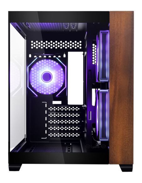 Cooler Master Elite 481 Wood Mini Tower Czarny