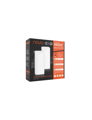 Tenda Mx12 2-Pack Mesh Ax3000 802.11Ax Wi-Fi 6