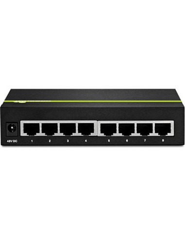 Przełącznik Trendnet 8 Portów Gbit Poe+ 123W Metal
