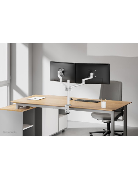 Neomounts Ds60-425Wh2 Uchwyt / Stojak Do Monitorów 68,6 Cm (27") Biurko Biały
