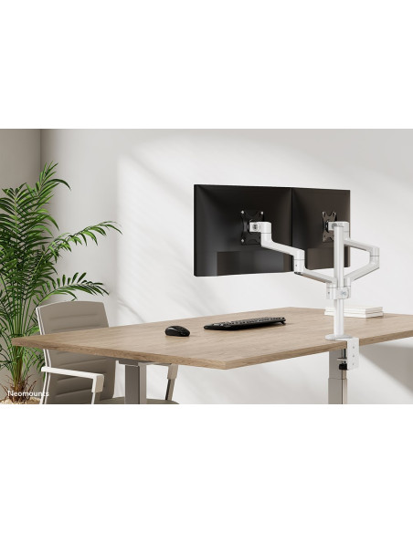 Neomounts Ds60-425Wh2 Uchwyt / Stojak Do Monitorów 68,6 Cm (27") Biurko Biały