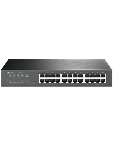 Tp-Link Tl-Sg1024De Zarządzany L2 Gigabit Ethernet (10/100/1000) 1U Czarny