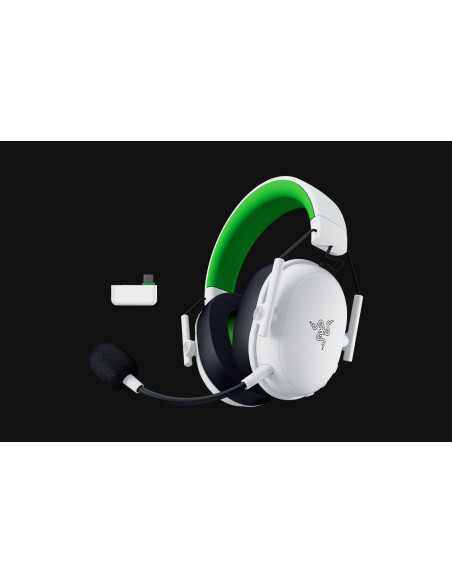 Razer Blackshark V3 X Hyperspeed Zestaw Słuchawkowy Bezprzewodowy Opaska Na Głowę Gaming Usb Type-C Bluetooth Biały