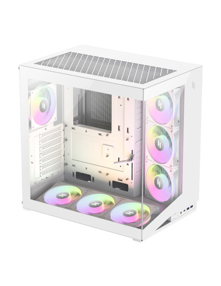 Gamemax Nex C56 Wh Zabezpieczenia & Uchwyty Komputerów Midi Tower Biały