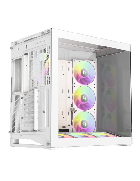 Gamemax Nex C56 Wh Zabezpieczenia & Uchwyty Komputerów Midi Tower Biały