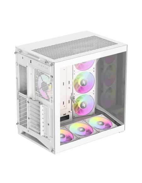 Gamemax Nex C56 Wh Zabezpieczenia & Uchwyty Komputerów Midi Tower Biały