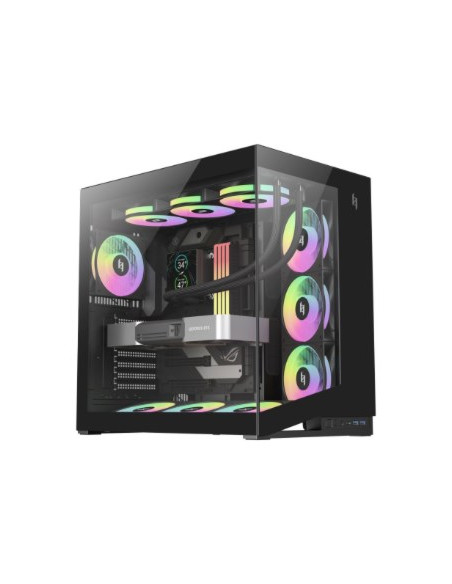 Gamemax Nex C56 Bk Zabezpieczenia & Uchwyty Komputerów Midi Tower Czarny