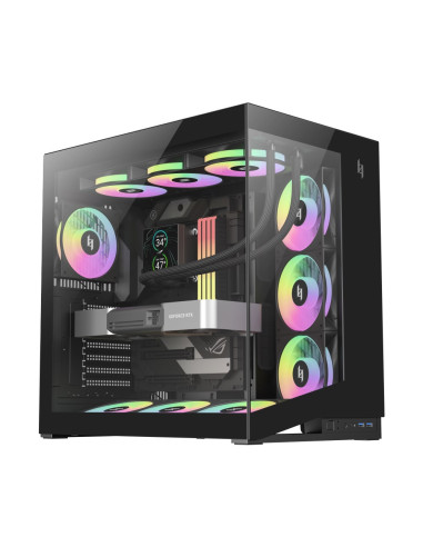 Gamemax Nex C56 Bk Zabezpieczenia & Uchwyty Komputerów Midi Tower Czarny