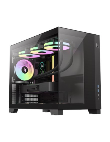 Gamemax Nex C33 Bk Zabezpieczenia & Uchwyty Komputerów Czarny