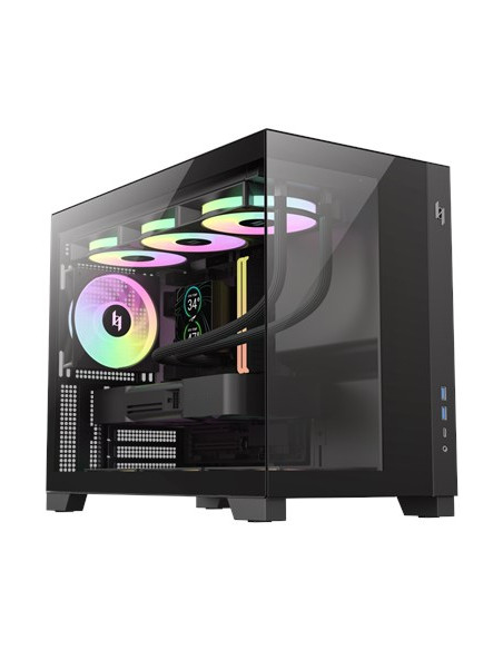 Gamemax Nex C33 Bk Zabezpieczenia & Uchwyty Komputerów Czarny
