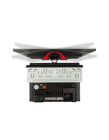 Radio Blow Cp01 1Din 10" Android/Wifi/Gps/Carplay Obrotowe