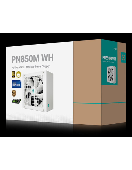 Zasilacz Deepcool Pn850M Wh 850W Gold Modular White