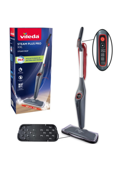 Mop Parowy Vileda Steam Plus Xxl Pro