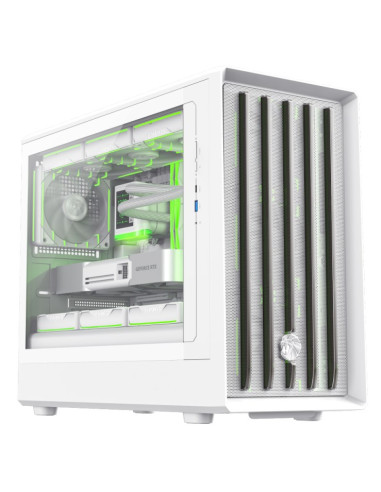 Gamemax Claw 360 Wh Micro Tower Biały