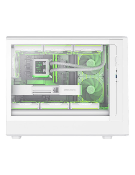 Gamemax Claw 360 Wh Micro Tower Biały