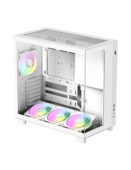 Gamemax Nex C53 Wh Zabezpieczenia & Uchwyty Komputerów Biały