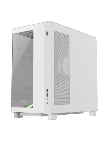Gamemax Nex C53 Wh Zabezpieczenia & Uchwyty Komputerów Biały