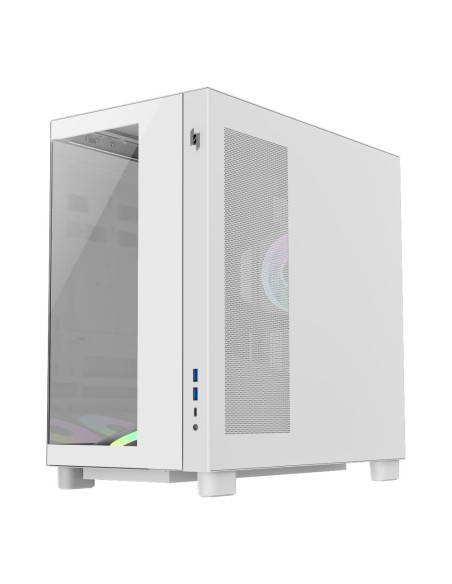 Gamemax Nex C53 Wh Zabezpieczenia & Uchwyty Komputerów Biały