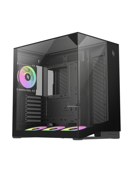 Gamemax Nex C56 Vc Bk Zabezpieczenia & Uchwyty Komputerów Midi Tower Czarny
