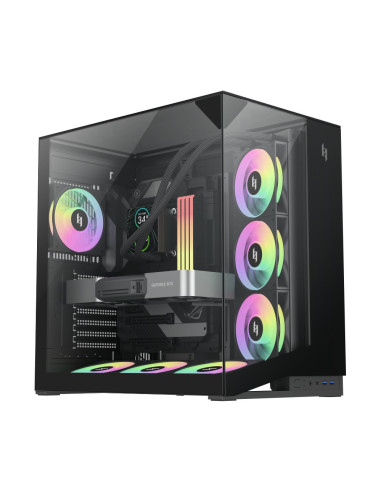 Gamemax Nex C56 Vc Bk Zabezpieczenia & Uchwyty Komputerów Midi Tower Czarny
