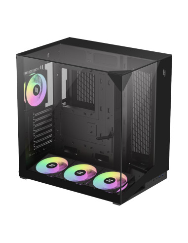 Gamemax Nex C56 Vc Bk Zabezpieczenia & Uchwyty Komputerów Midi Tower Czarny