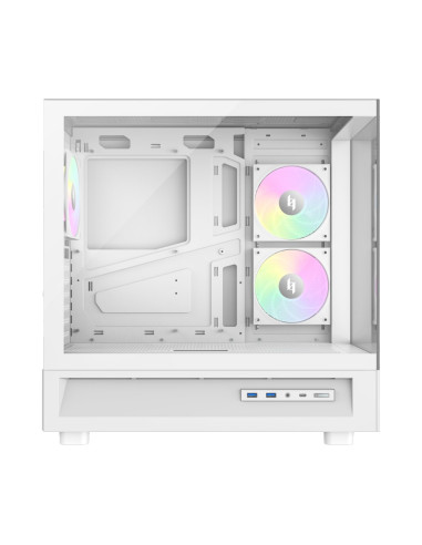 Gamemax Nex C51 Wh Zabezpieczenia & Uchwyty Komputerów Biały