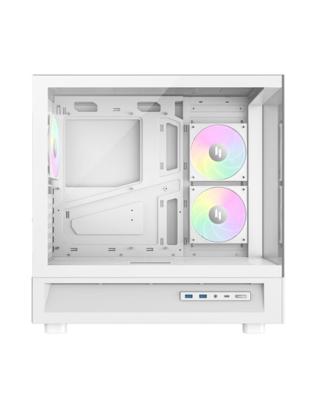Gamemax Nex C51 Wh Zabezpieczenia & Uchwyty Komputerów Biały