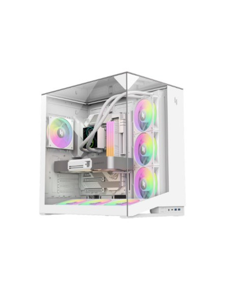 Gamemax Nex C56 Vc Wh Zabezpieczenia & Uchwyty Komputerów Midi Tower Biały