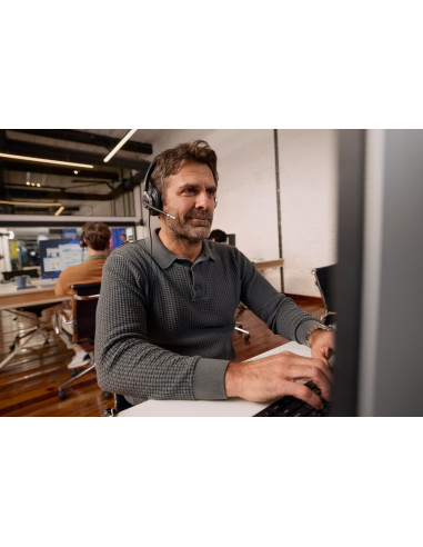 Słuchawki Przewodowe Hp Poly Mission 825 Stereo Usb Wired Headset