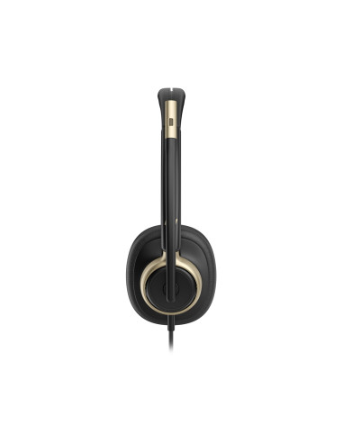 Słuchawki Przewodowe Hp Poly Mission 825 Stereo Usb Wired Headset