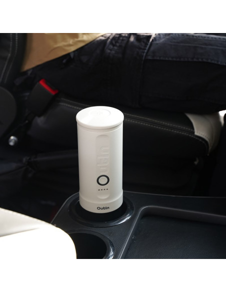 Przenośny Ekspres Do Kawy Outin Nano 7500Mah Biały