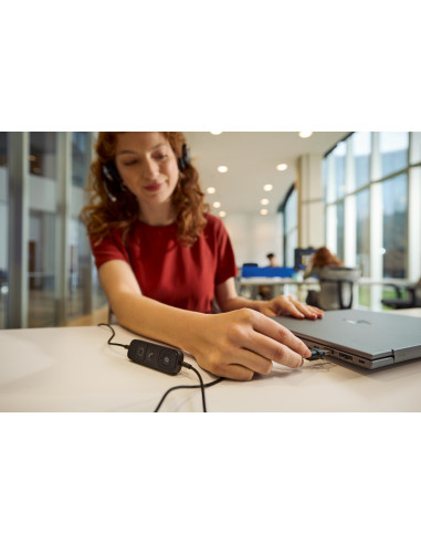Hp Poly Mission 625 – Stereofoniczny Przewodowy Zestaw Słuchawkowy Usb (Opakowanie Zbiorcze)