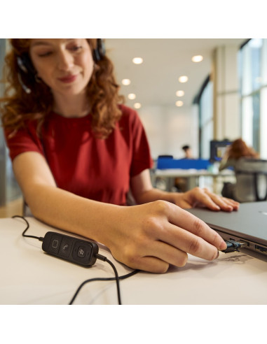 Hp Poly Mission 625 – Stereofoniczny Przewodowy Zestaw Słuchawkowy Usb (Opakowanie Zbiorcze)