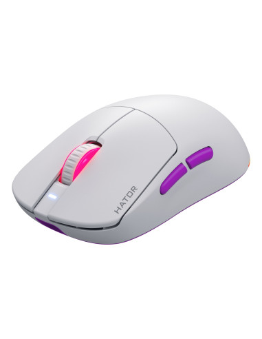 Mysz Dla Graczy Hator Quasar 3 Ultra 8K Wireless Biała
