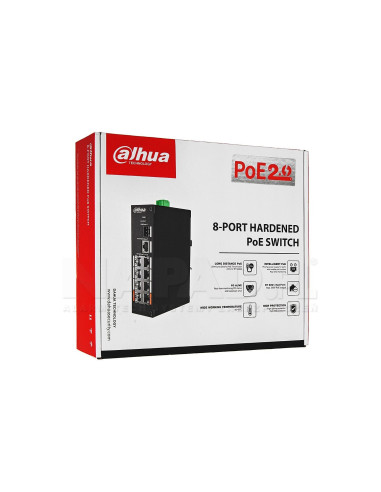 Switch Przemysłowy Dahua Pfs3110-8Et-96-V2