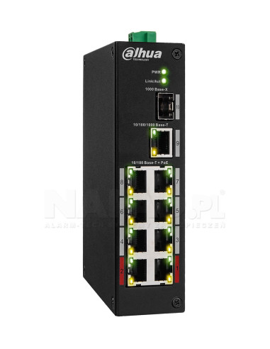 Switch Przemysłowy Dahua Pfs3110-8Et-96-V2