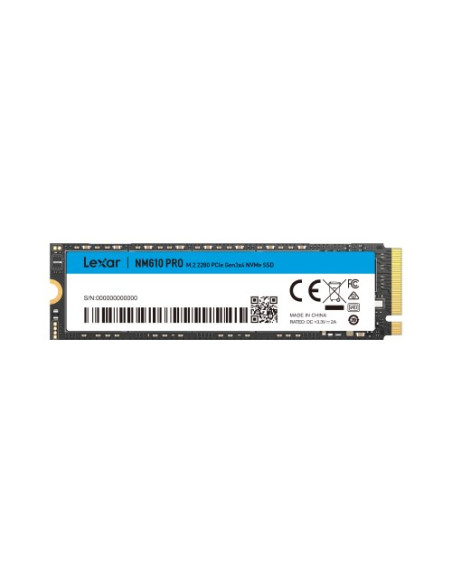 M.2 500Gb Lexar Nm610Pro 2280 Pcie3.0 X 4