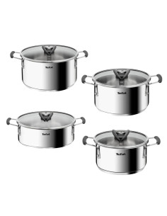 Zestaw Garnków Tefal Opti Space 8 Elem. G7378S55