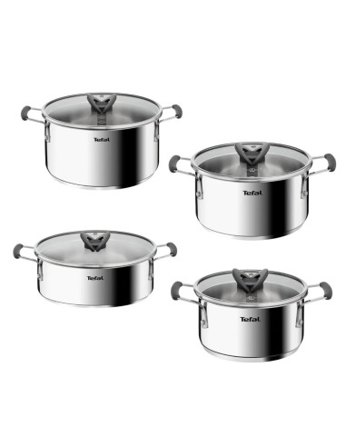 Zestaw Garnków Tefal Opti Space 8 Elem. G7378S55